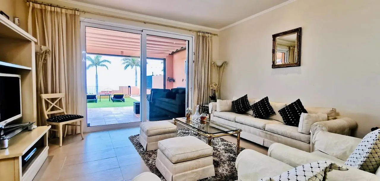 Prázdninový dům Villa Mit Meerblick Und Pool Direkt Am Golfplatz Von Adeje Costa Adeje  Španělsko